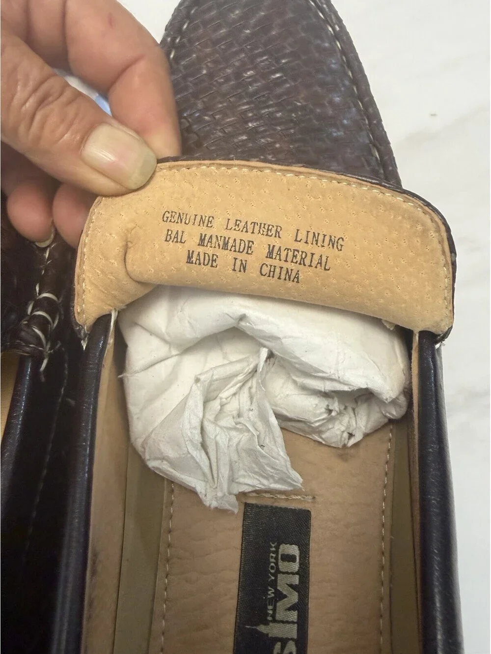 Masino Brown Leather  Hand Made Dress Men’s Shoes